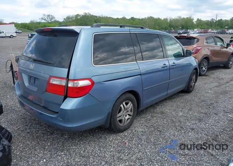 2007 Honda Odyssey Ex from USA, damaged, VIN 5FNRL38467B087065